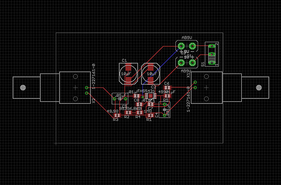 Non-inverting Op Amp Board