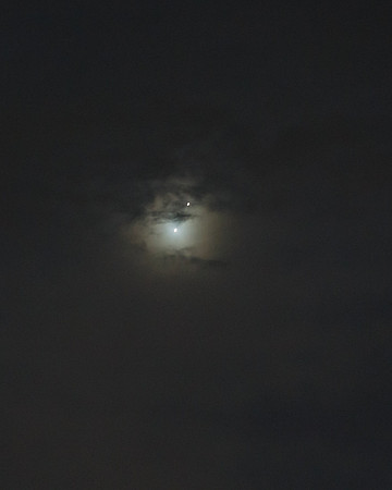 Venus and Jupiter
