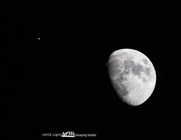 Moon and Jupiter_MLL0527 January 21, 2013