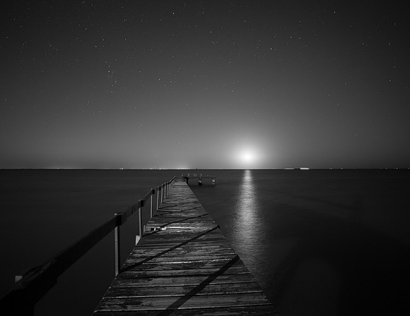 Moonrise at Indianola