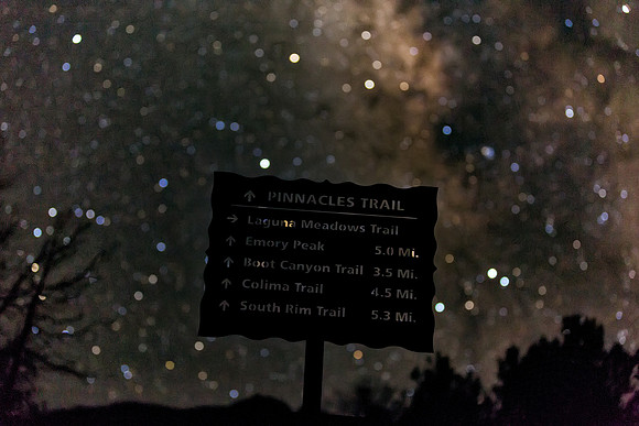 Stars on the Pinnacles Trail