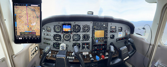 N9991B in Cruise Pano